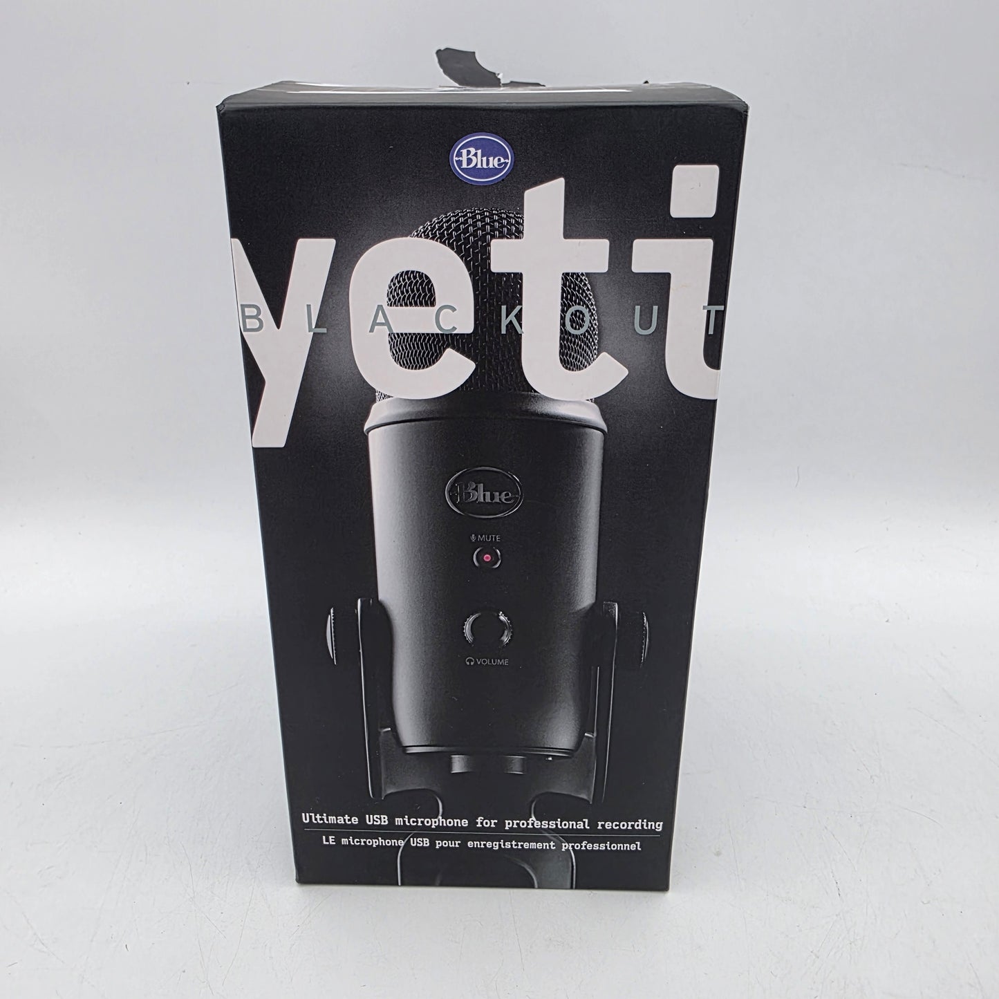 Blue Blue Yeti Blackout Condenser Studio Microphone