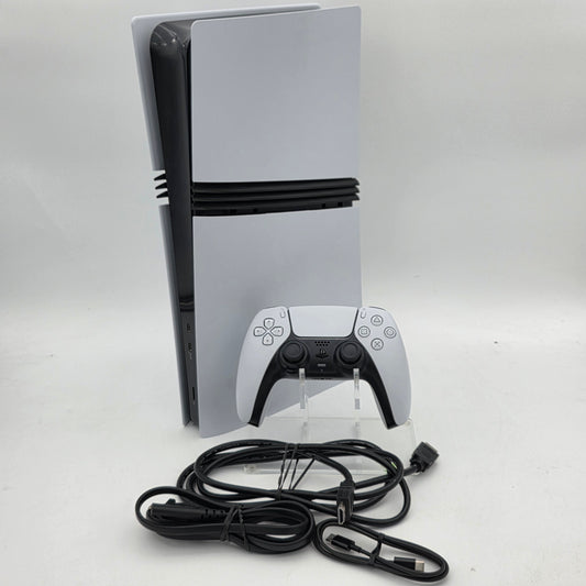 Sony PlayStation 5 Pro Digital PS5 2TB Whte Console Gaming System CFI-7019
