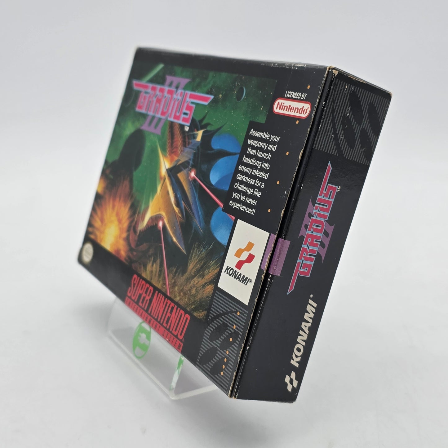 Gradius III (Super Nintendo SNES, 1991)