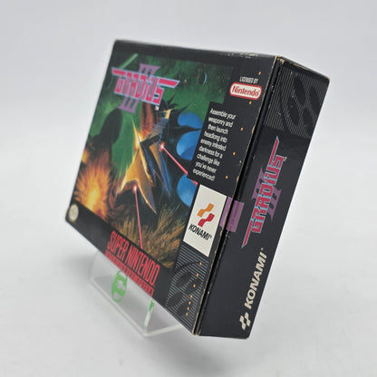 Gradius III (Super Nintendo SNES, 1991)