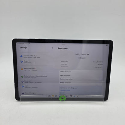 WiFi Only Samsung Galaxy Tab S10 FE 10.9" 128GB Gray SM-X520