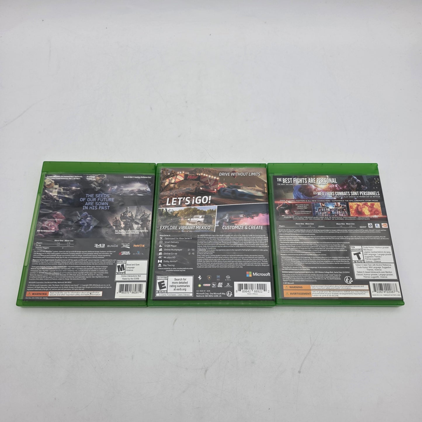 Lot of 3 Microsoft Xbox One Games