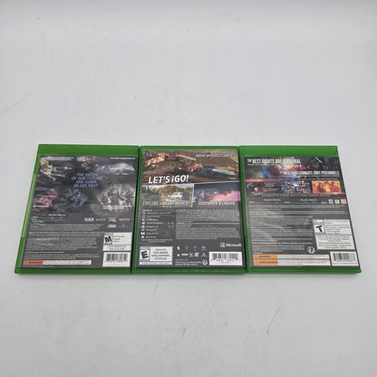 Lot of 3 Microsoft Xbox One Games