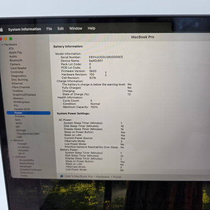 2024 Apple MacBook Pro 14" M4 10C GPU 4.5GHz 16GB RAM 512GB SSD MW2U3LL/A