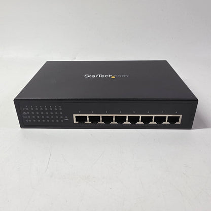 New StarTech 8 Port Unmanaged Ethernet POE IES81000POE