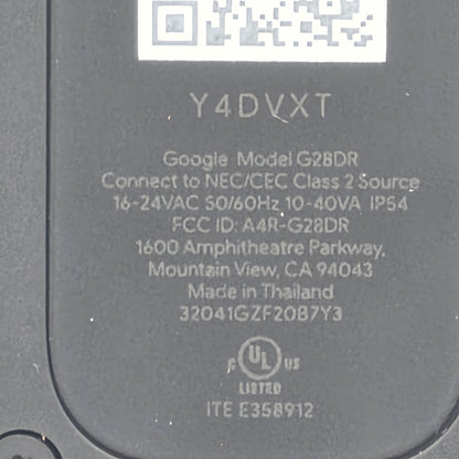 Google Nest Doorbell 2nd Gen Smart Doorbell G28DR