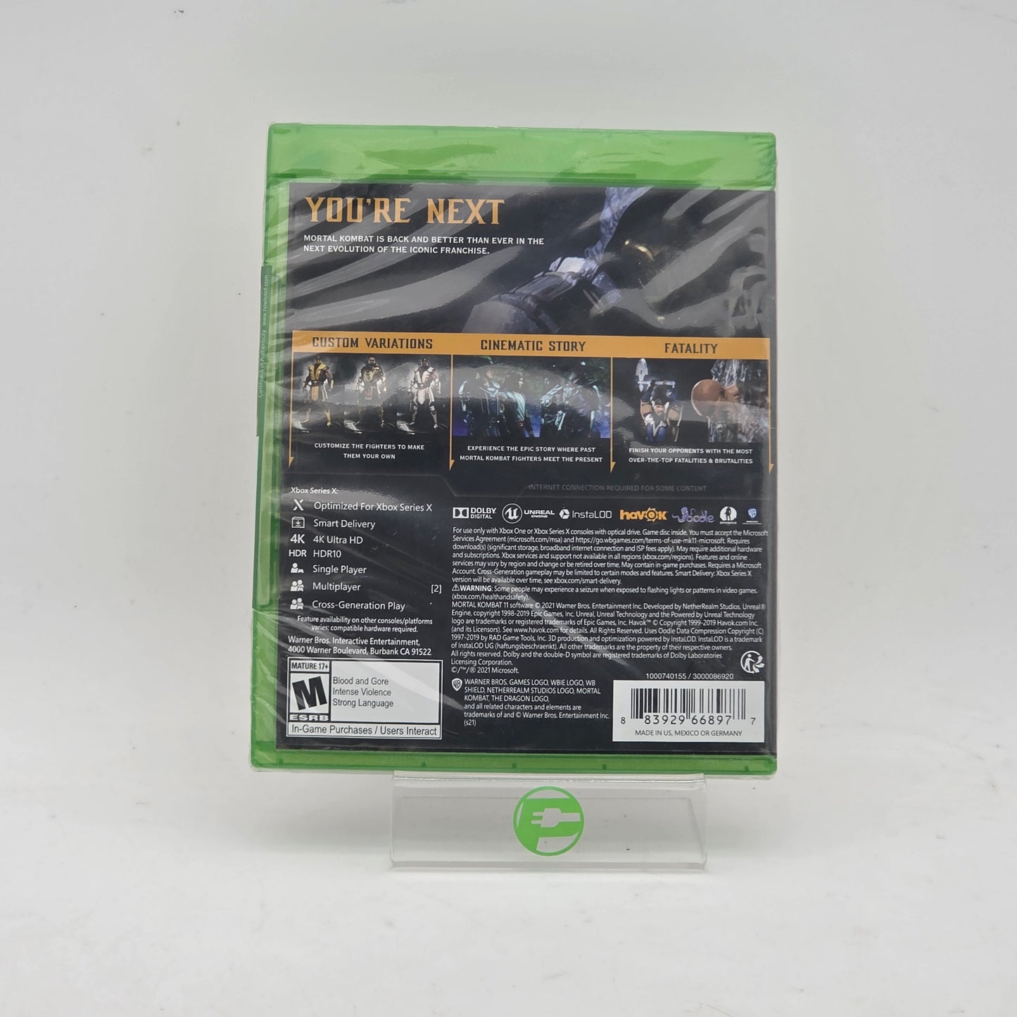 New Mortal Kombat 11 (Microsoft Xbox One, 2019)