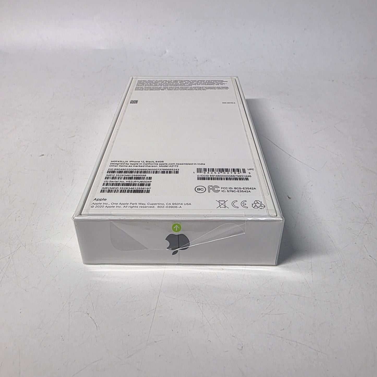 New Unlocked Apple iPhone 12 64GB Black MGF43LL/A