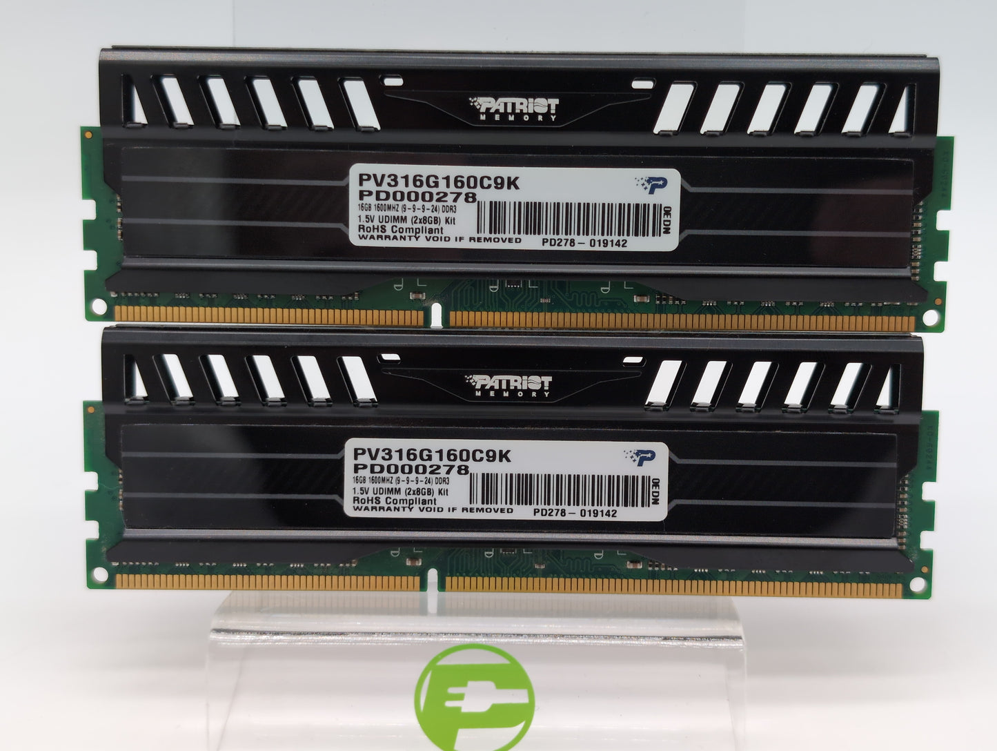 Patriot PV316G160C9K 16GB (2x8GB) DDR3 1600MHz