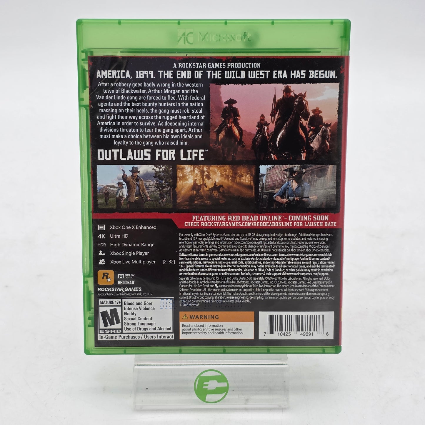 Red Dead Redemption 2 (Microsoft Xbox One, 2018)
