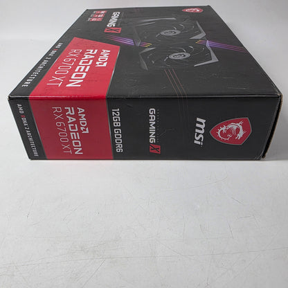 MSI Radeon RX 6700 XT Gaming X 12GB GDDR6 Graphics Card B08Z7DXHP5