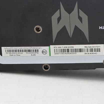 Acer GeForce RTX 3060 Ti 8GB DDR6 Graphics Card 288-6N632-201A8