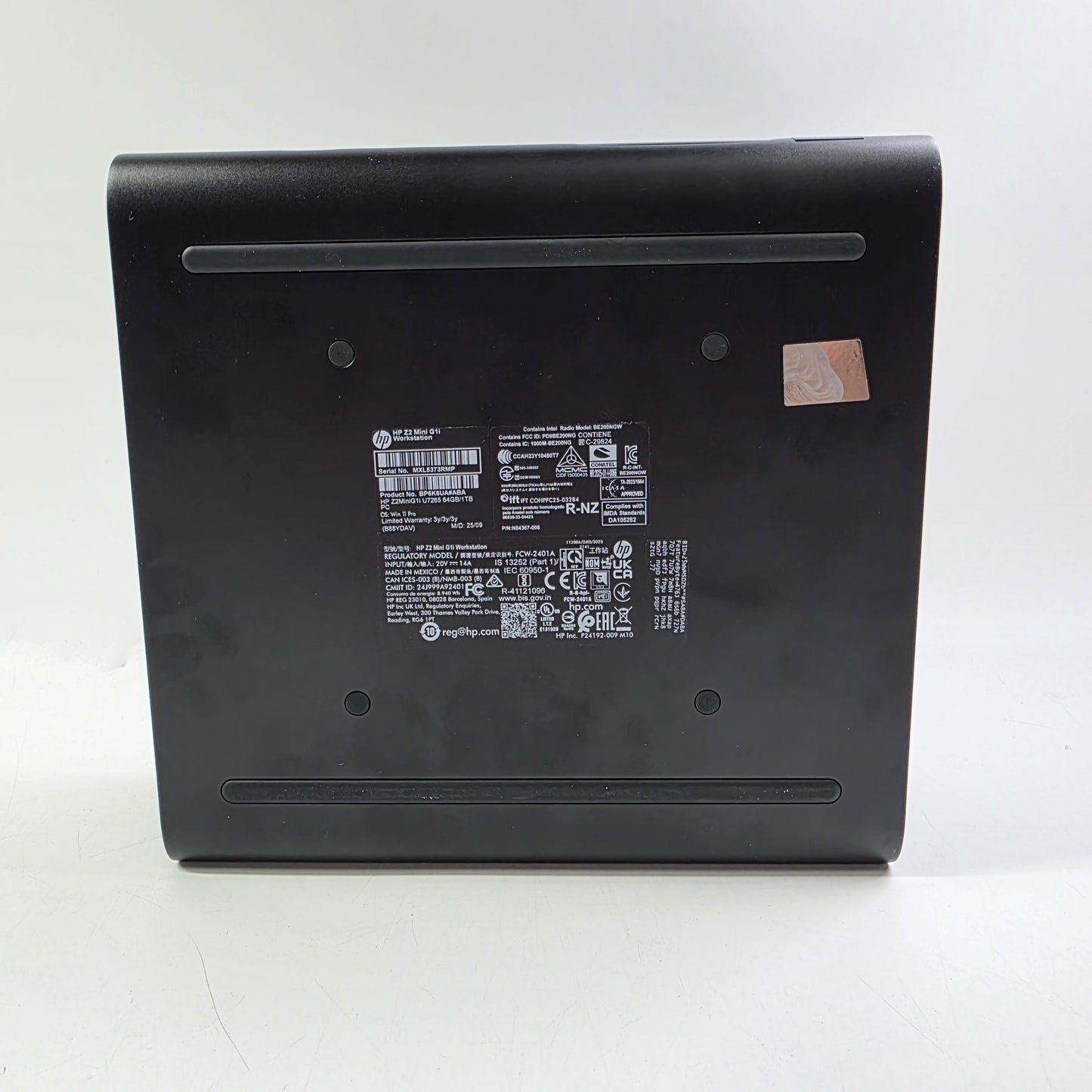 HP Z2 Mini Workstation U7265 Core Ultra 7 265 2.40GHz 64GB RAM 1TB SSD