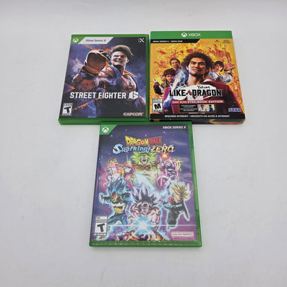 Lot of 3 Microsoft Xbox Series X Games