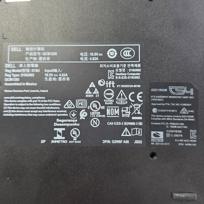 Dell PRO MICRO Mini PC QCM1250