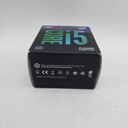 Intel Core i5-9400F 2.90GHz 6 Core SRF6M 6 Thread LGA 1151