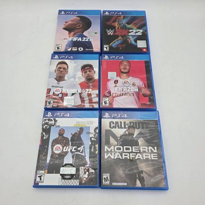 Lot of 6 Sony PlayStation 4 PS4 Games