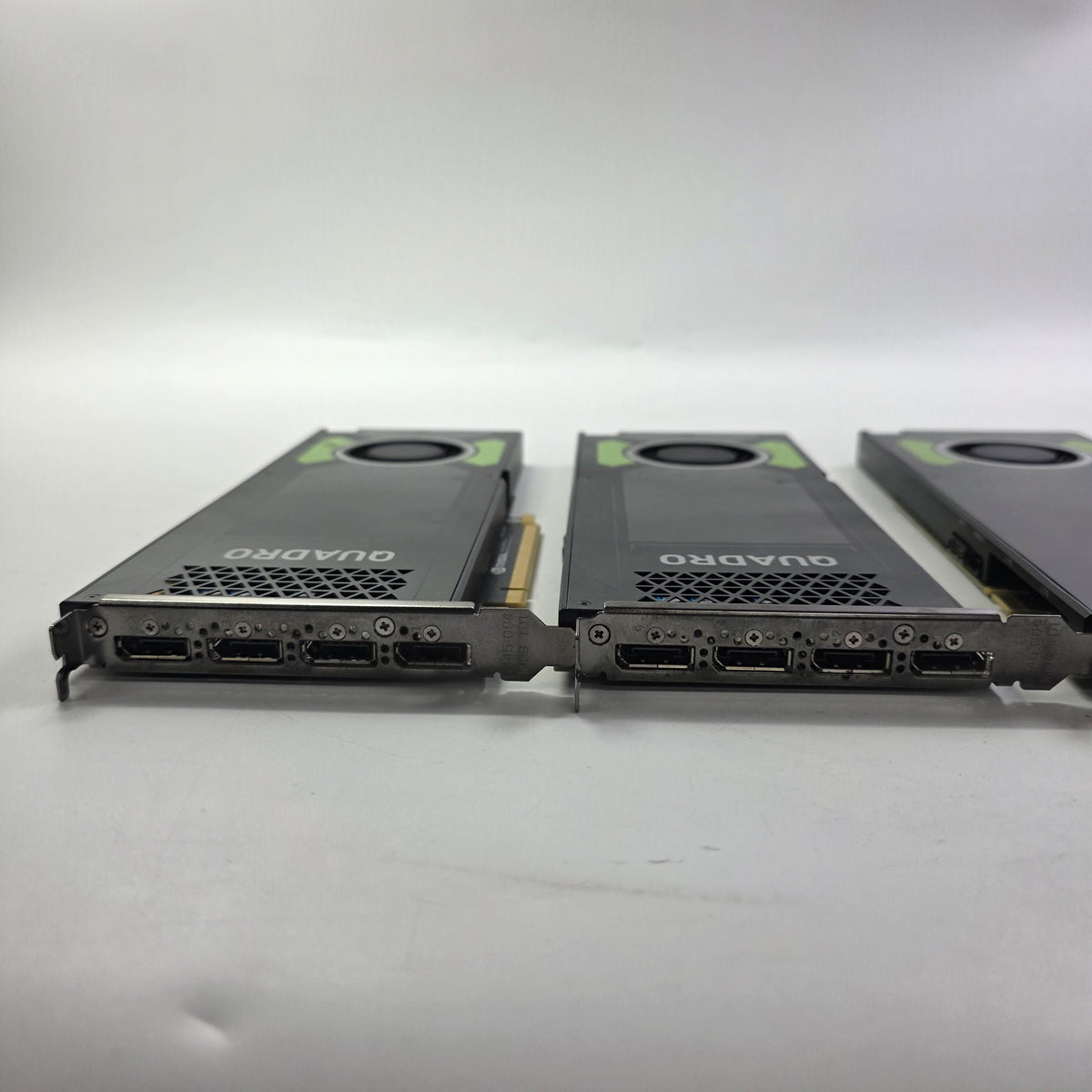 Lot of 4 Nvidia Quadro Graphics Cards GPUs P4000 Black