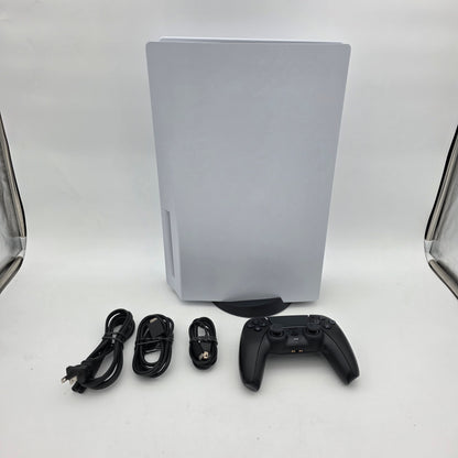 Sony PlayStation 5 Disc Edition PS5 825GB White Console Gaming System CFI-1115A