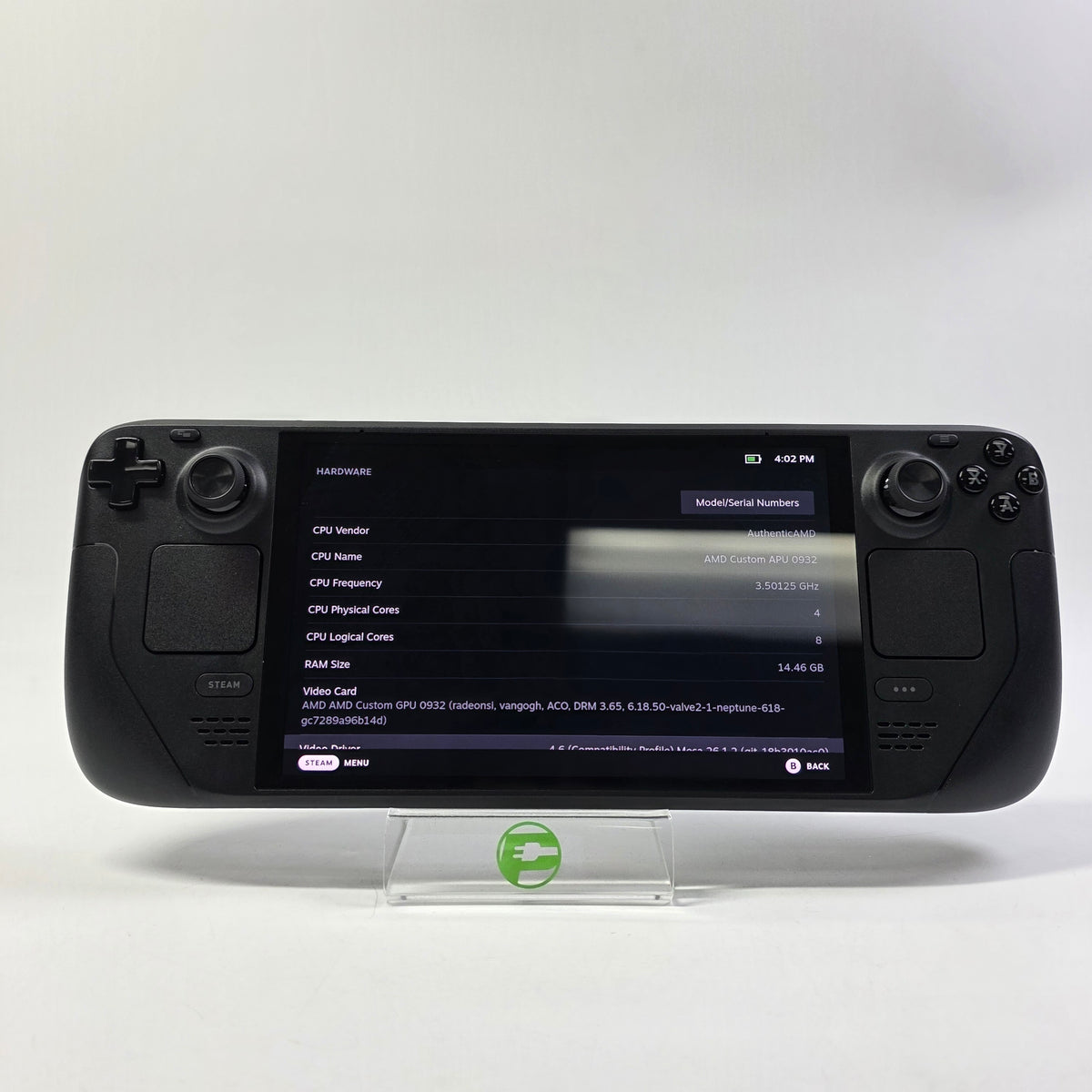 Valve Steam Deck OLED 7.4" AMD 6nm Ryzen APU 16GB RAM 512GB Black 1030