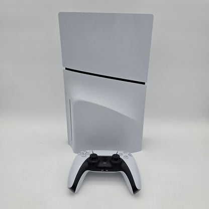 Sony PlayStation 5 Slim Disc Edition 1TB White Console Gaming System CFI-2015