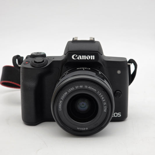 Canon EOS M50 24.1MP Digital SLR DSLR Camera With Lens