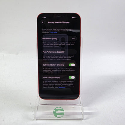 Unlocked Apple iPhone 12 128GB 26.6 Product Red NGFC3LL/A