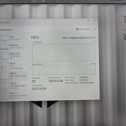 Asus TUF A16 FA608 16" Ryzen 9 270 4.0GHz 32GB RAM 1TB SSD GeForce RTX 5070