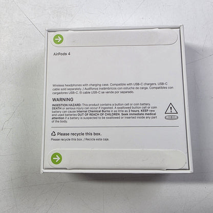 New Apple AirPods 4th Gen ANC with MagSafe Charging Case  MXP63LL/A