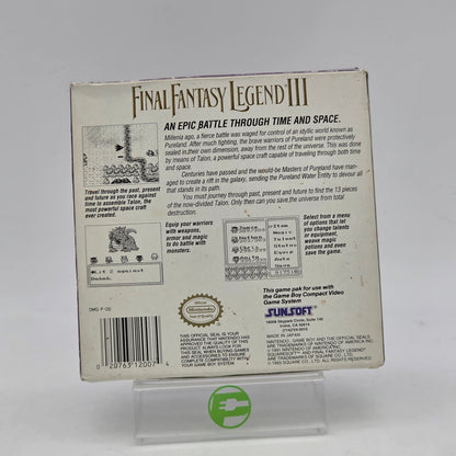 Final Fantasy Legend III (Nintendo GameBoy, 1993)