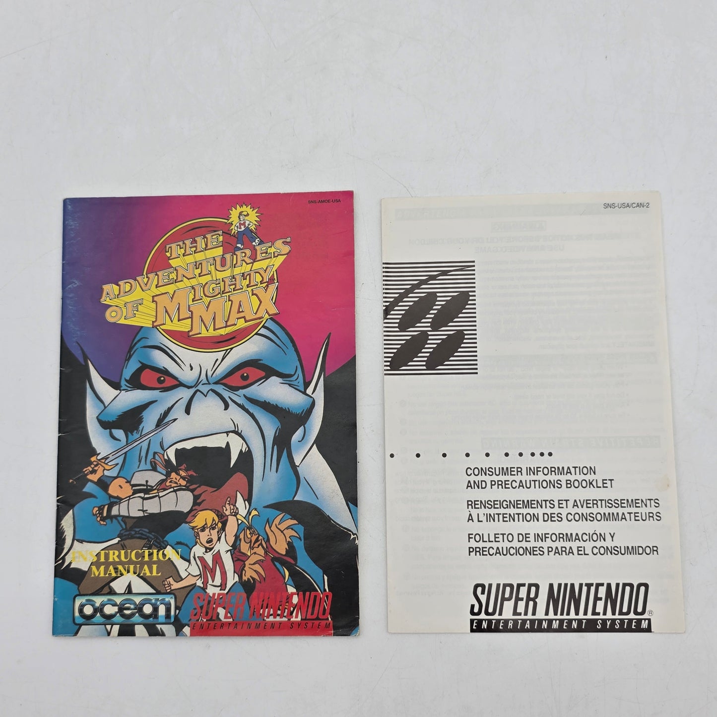 Adventures of Mighty Max (Super Nintendo SNES, 1995)