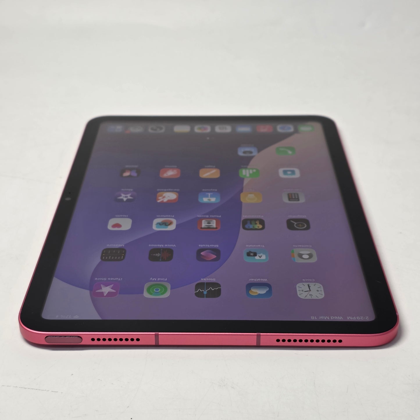 WiFi Only Apple iPad 11" (A16) 128GB 18.6.2 Pink MD7J4LL/A