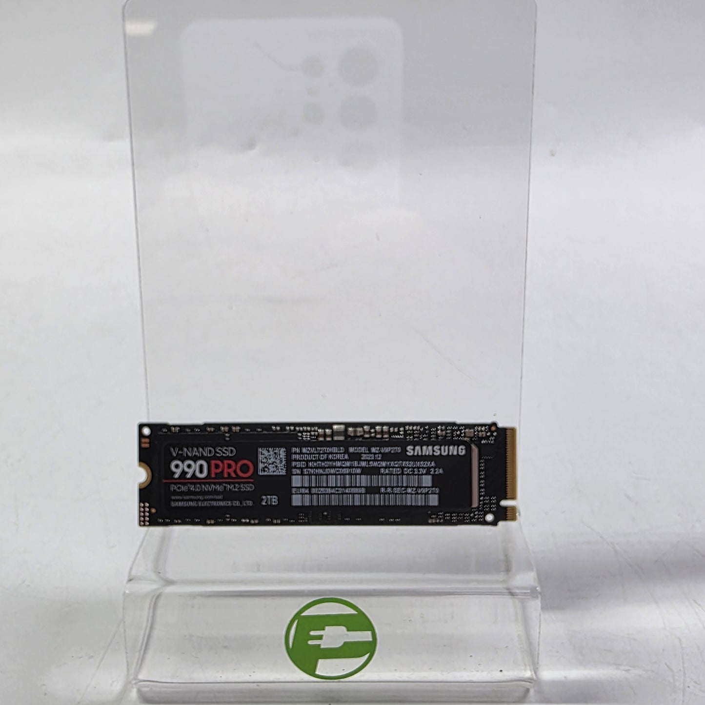 Samsung 2280mm 990 Pro 2TB M.2 NVMe Gen 4.0 x 4 SSD MZ-V9P2T0B/AM