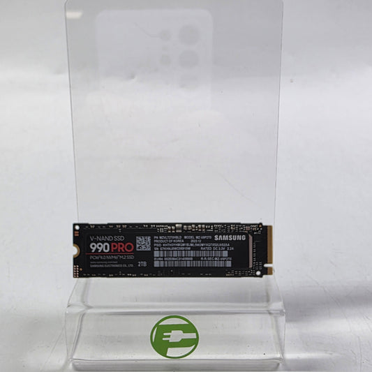 Samsung 2280mm 990 Pro 2TB M.2 NVMe Gen 4.0 x 4 SSD MZ-V9P2T0B/AM
