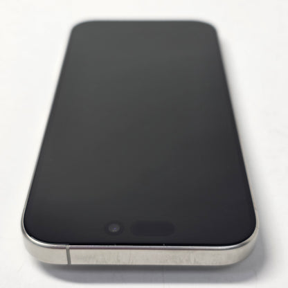Factory Unlocked Apple iPhone 15 Pro 1TB White Titanium MTU43LL/A