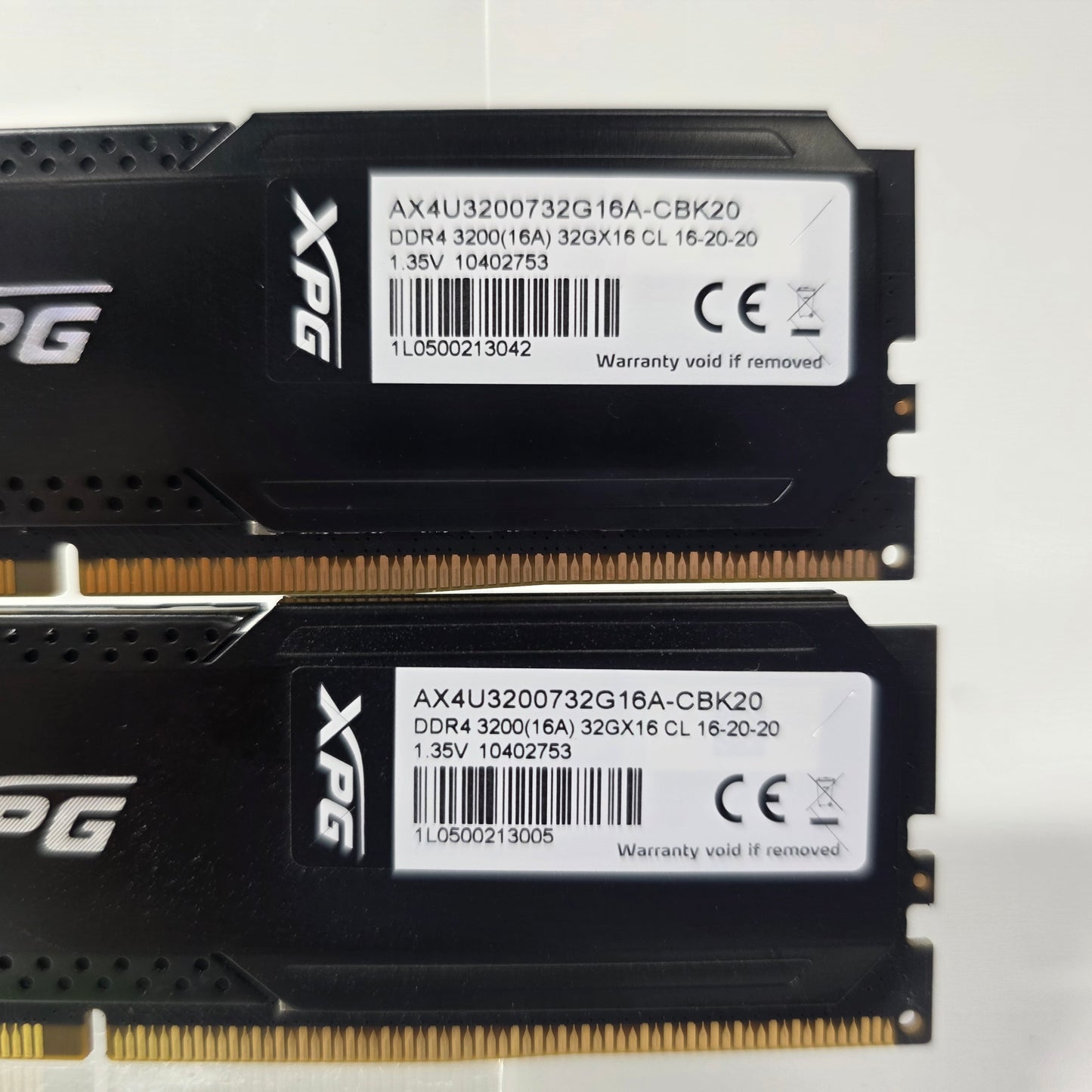 XPG XPG 32GB (2x16GB) RAM DDR4 3200MHz AX4U3200732G16A