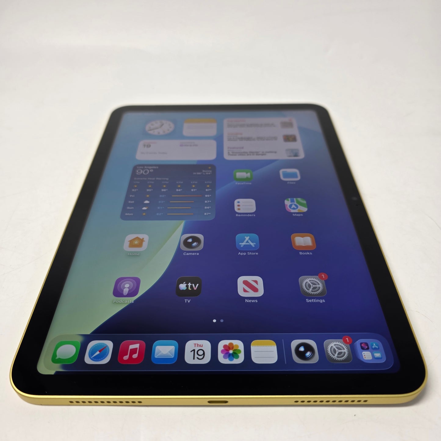 WiFi Only Apple iPad 11" (A16) 128GB Yellow MD4D4LL/A