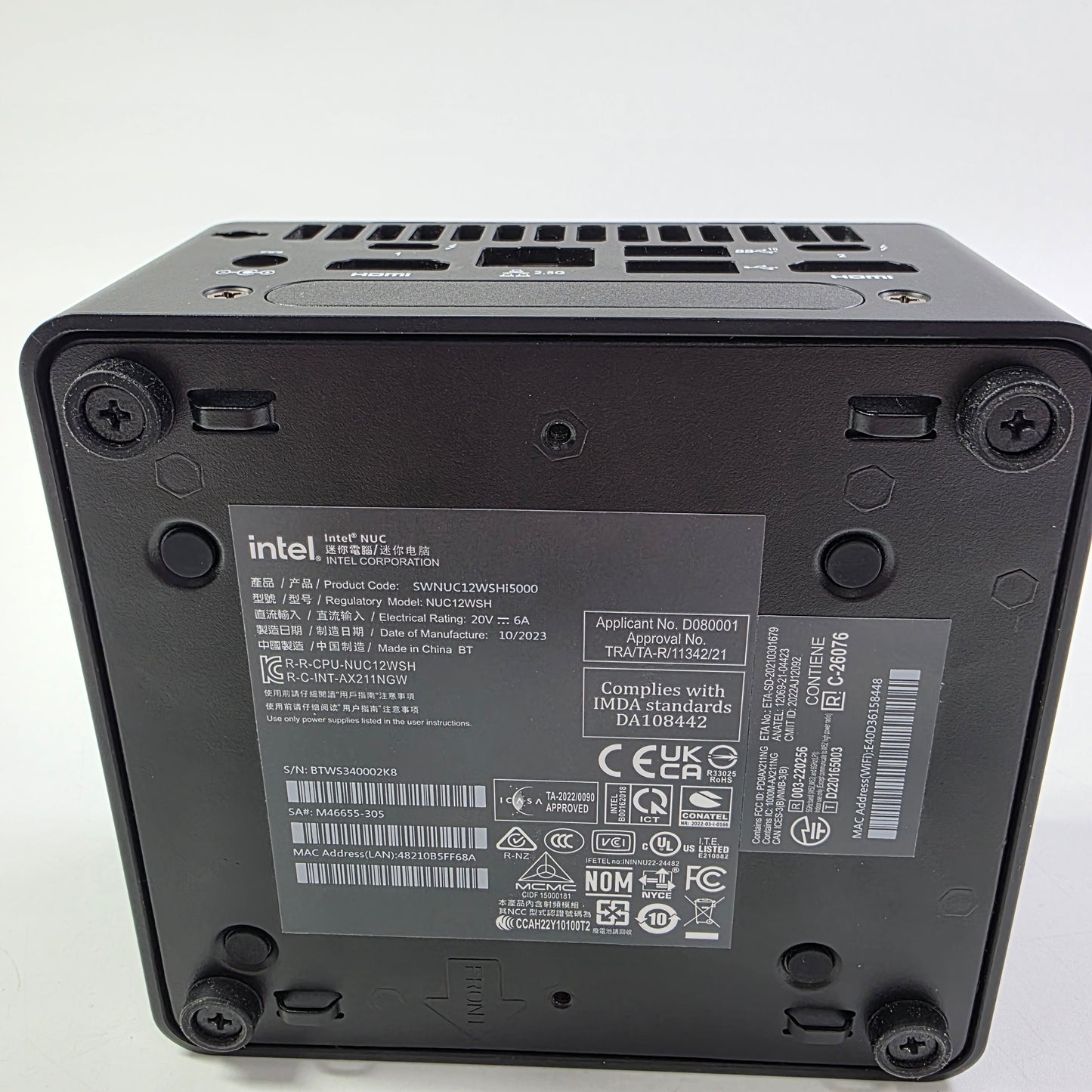 ASUS NUC 12 Pro Mini PC i5-1240p 1.70GHz 16GB RAM SSD 2TB SSD