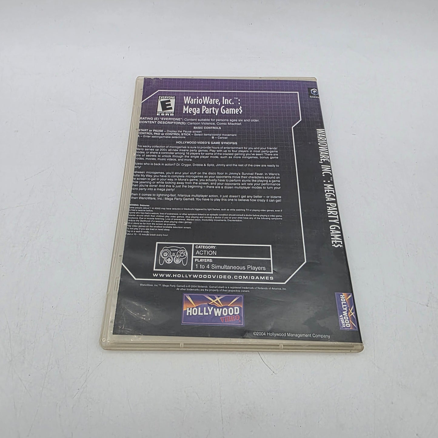 Wario Ware Mega Party Games (Nintendo GameCube, 2003)