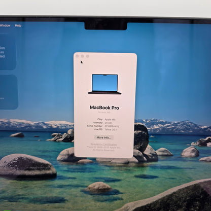 New 2025 Apple MacBook Pro 14" M4 4.5GHz 24GB RAM 1TB SSD A3434