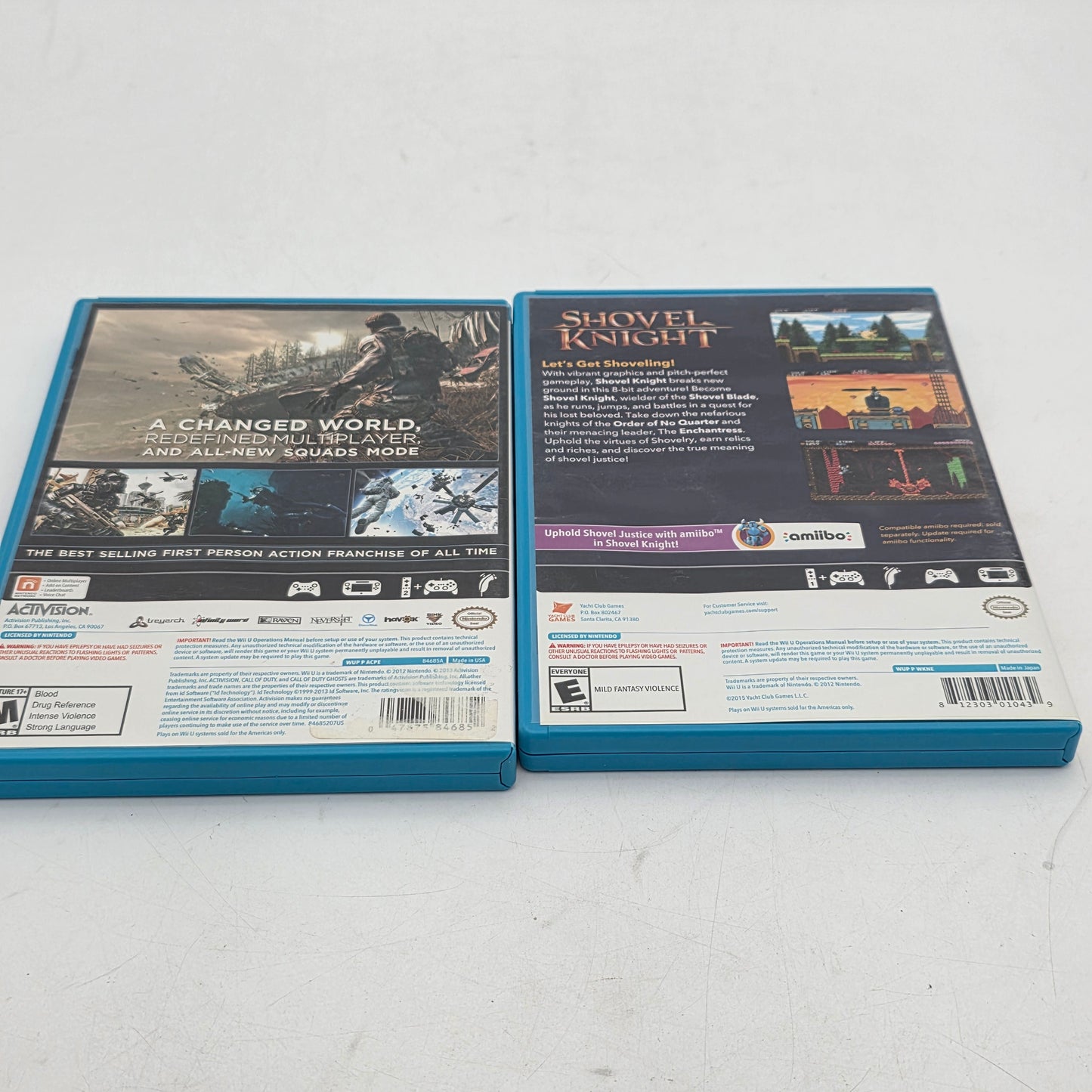 Lot of 9 Nintendo Wii/Wii U Games