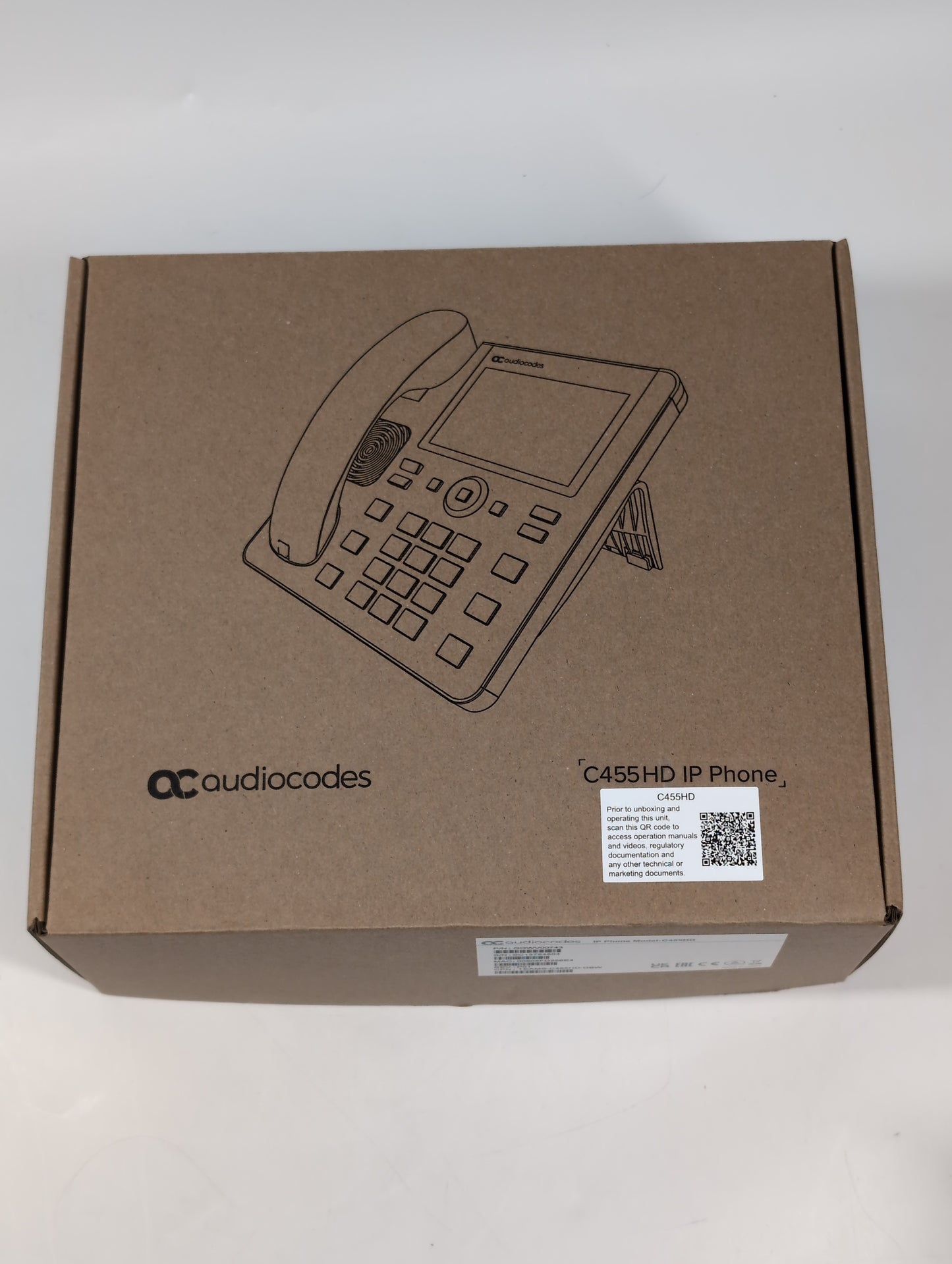 New Open Box Audiocodes IP Phone Phone C455HD