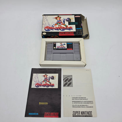 Kid Klown in Crazy Chase (Super Nintendo SNES, 1994)