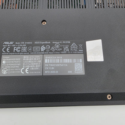 Asus ExpertBook B1 B1402 14" N100 0.8GHz 4GB RAM 128GB SSD