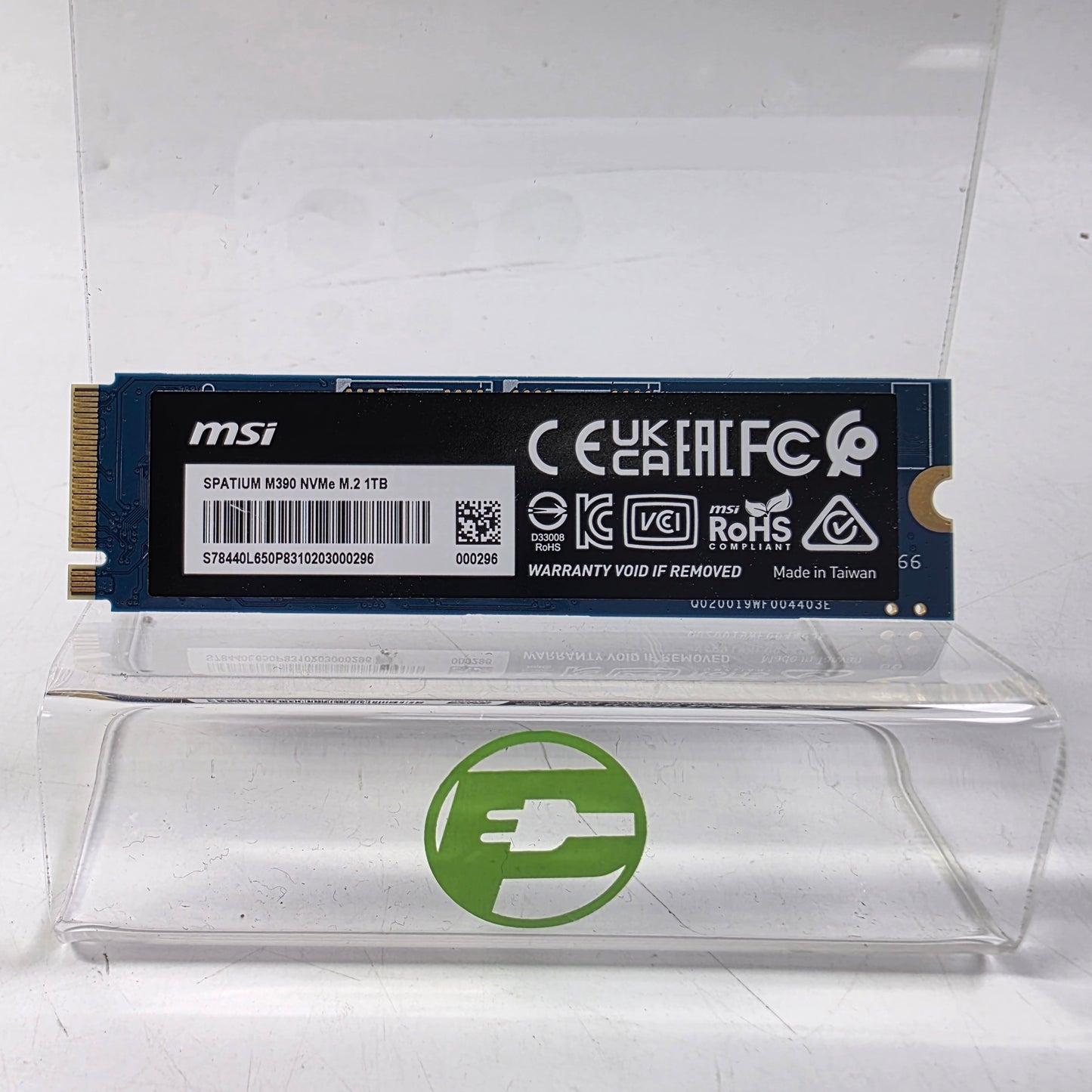 MSi 2280mm Spatium M390 1TB M.2 NVMe Gen 4.0 x 4 SSD S78-440K