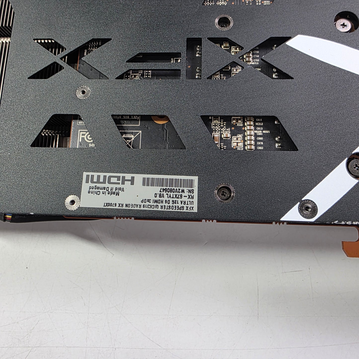 XFX Radeon RX 6700 XT XFX Speedster SWFT210 12GB GDDR6 Graphics Card RX-67XTYVB