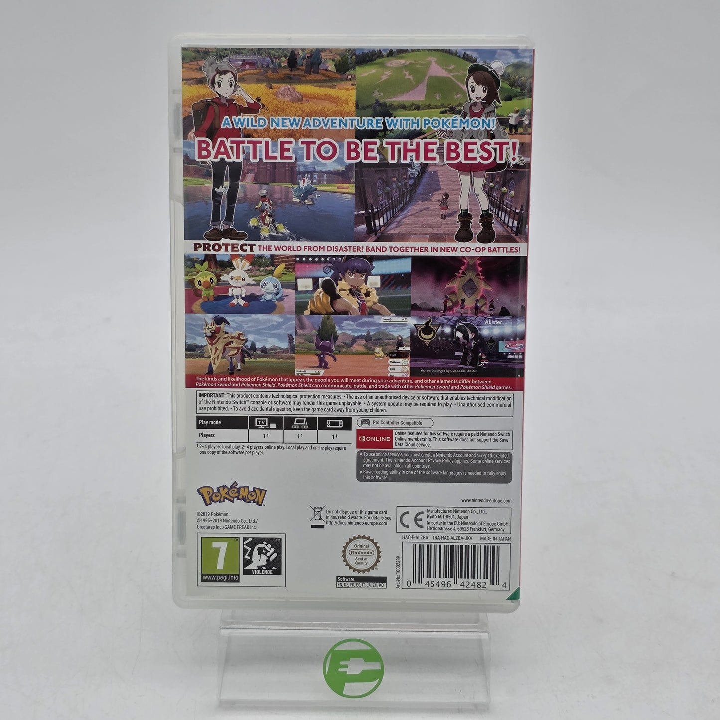 Pokemon Shield (Nintendo Switch, 2019) PAL