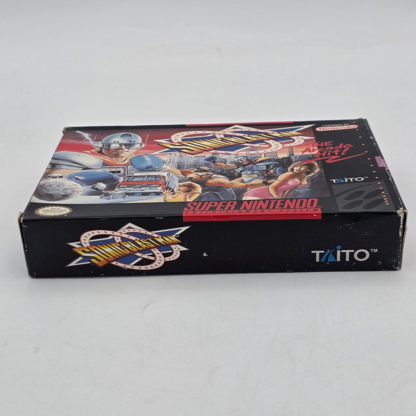 Sonic Blast Man (Super Nintendo SNES, 1992)