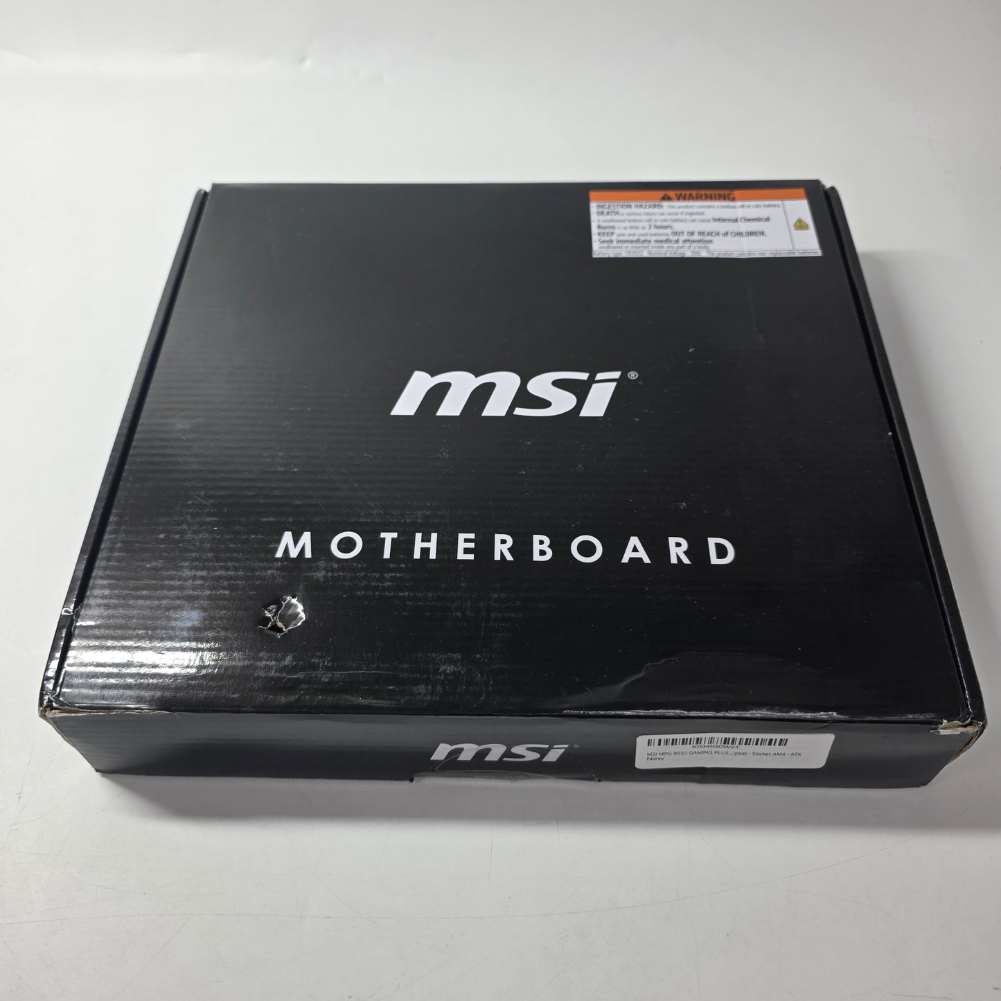 MSi MPG B550 GAMING PLUS AM4 AMD DDR4 Motherboard