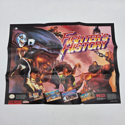 Fighter's History (Super Nintendo SNES, 1994)